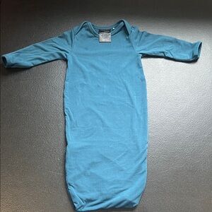 Little Sleepies Cozy Teal Newborn Gown